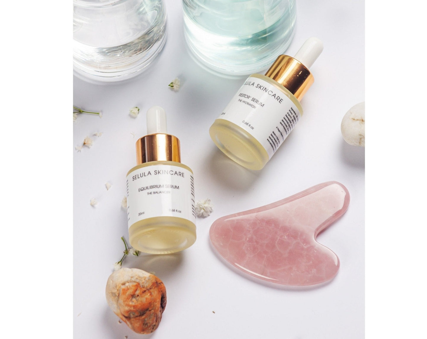 Rose Quartz Gua Sha - Selula Skincare